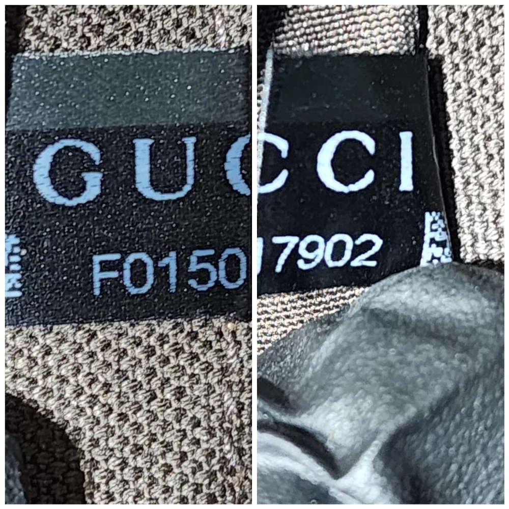 GUCCI Crystal Monogram Medium Abbey Tote Brown - Picture 5 of 12